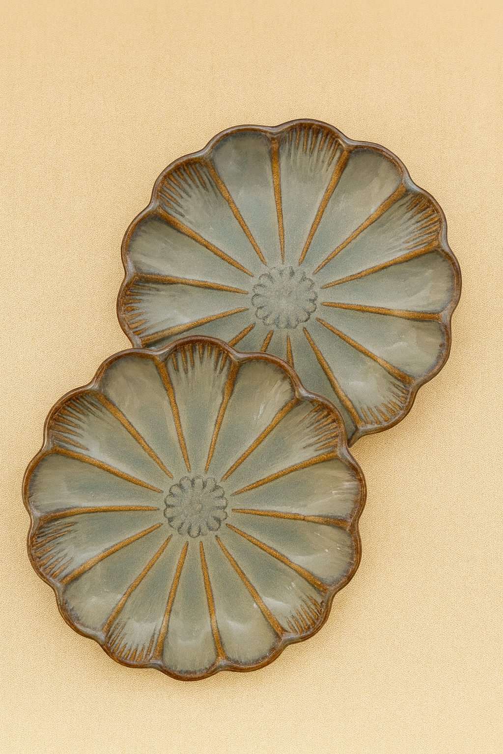 Green Moss Serving Platter