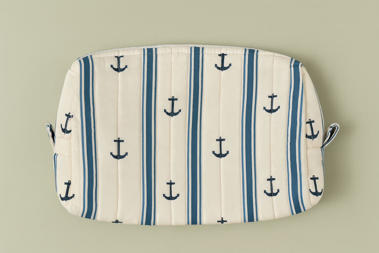Handcrafted Multipurpose Pouch - Anchor Theme (Set of 3)
