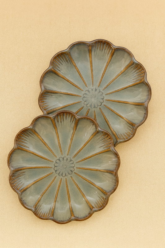 Green Moss Serving Platter
